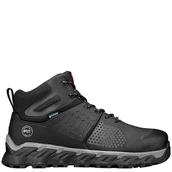 Timberland PRO Men's Ridgeworks Mid Composite (Nano) Toe Waterproof Black Size 10.5 (M)