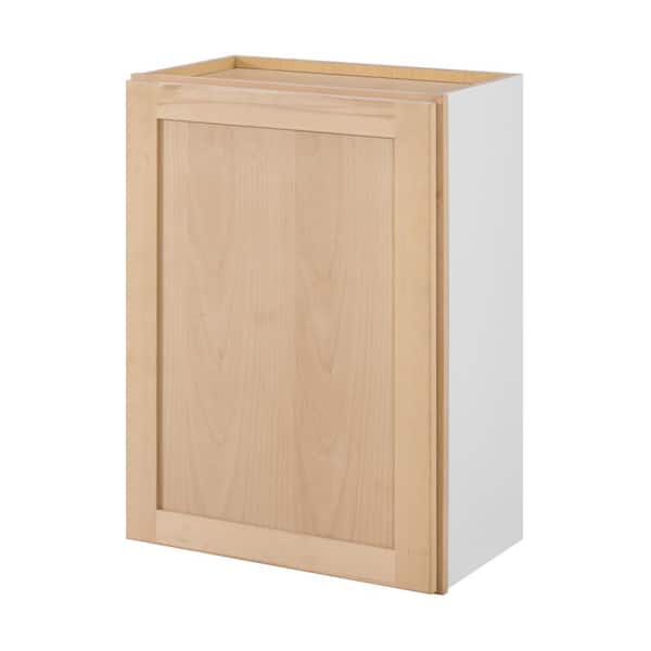 21 in. W x 12 in. D x 30 in. H Ready to Assemble Wall Kitchen Cabinet in Unfinished with CLICKREADY Technology