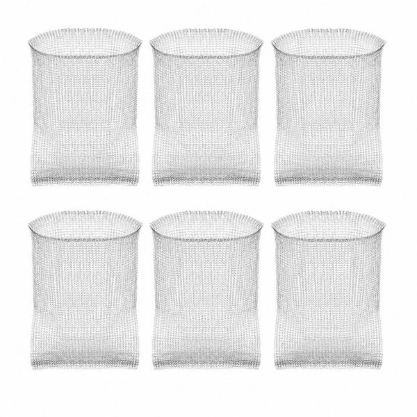Outdoor Gopher Barrier Stainless Steel Wire Mesh Basket for Garden Plant Root Protection (6-Pack)