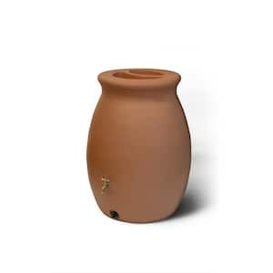 Castilla 50 Gal. Rain Barrel in Terracotta