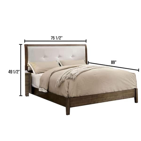 Enrico I Gray California King Bed