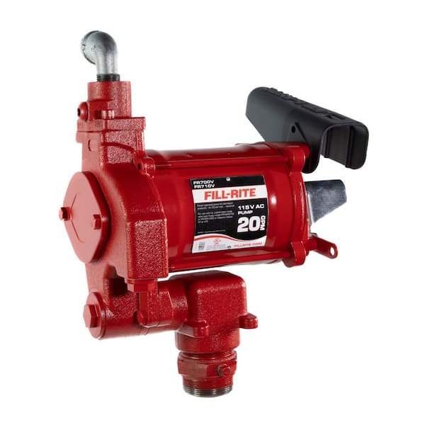 115-Volt 1/3 HP 20 GPM Fuel Transfer Pump With No Accessories (Pump Only)