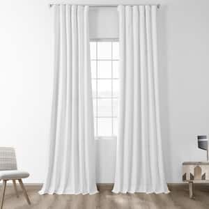Warm Off-White Rod Pocket Blackout Curtain - 50 in. W x 108 in. L (1 Panel)