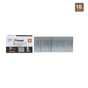 1 in. x 18-Gauge Galvanized Straight Finish Nail (2,000-Pack)