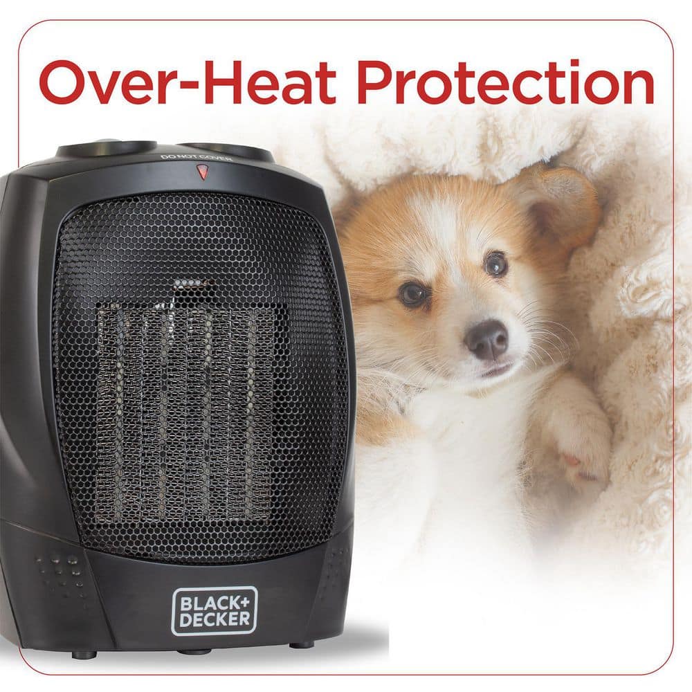 Personal 1500 Watt Electric Fan Compact Heater with Manual Control
