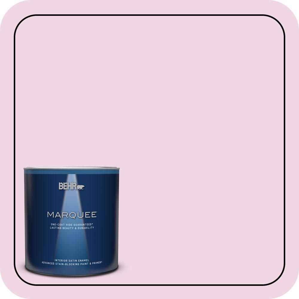 1 qt. #680A-1 Candy Tuft Satin Enamel Interior Paint & Primer price history on PriceWatchPro