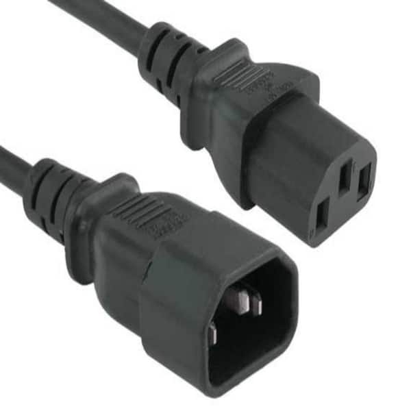 SANOXY 6 ft. Computer Power Extension Cord (IEC320 C13 to IEC320 C14)