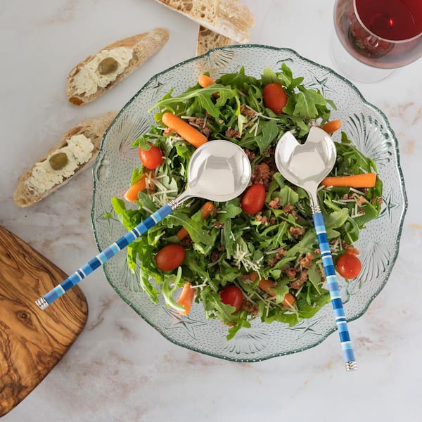 Glass Salad Bowls + Serving Bowls