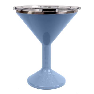 Chasertini 8 oz Martini in Light Blue (Gloss)