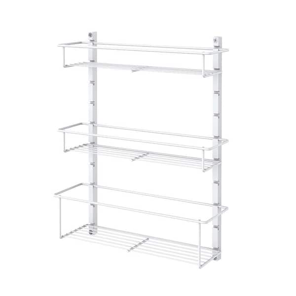 Costway Over The Door Pantry Organizer Wall Mounted Spice Rack w/6  Adjustable Shelves KC53789 - The Home Depot