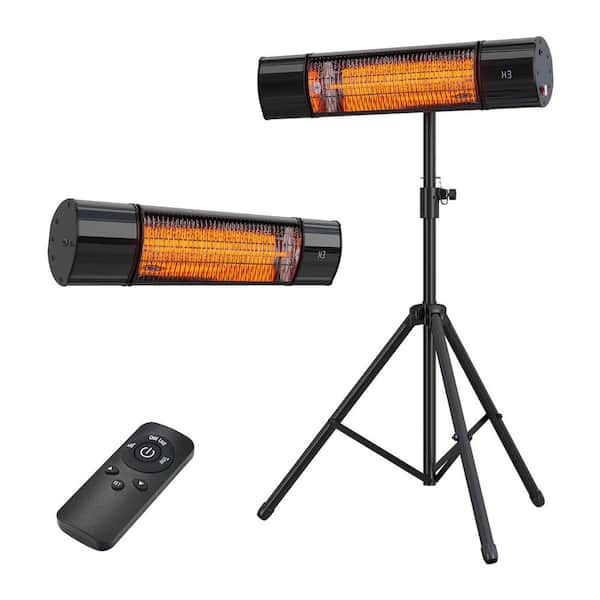 SenQWFa 1500W Indoor Outdoor Carbon Infrared Electric Heater with