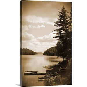 "The Narrows Gateway Sepia" by Suzanne Foschino Canvas Wall Art