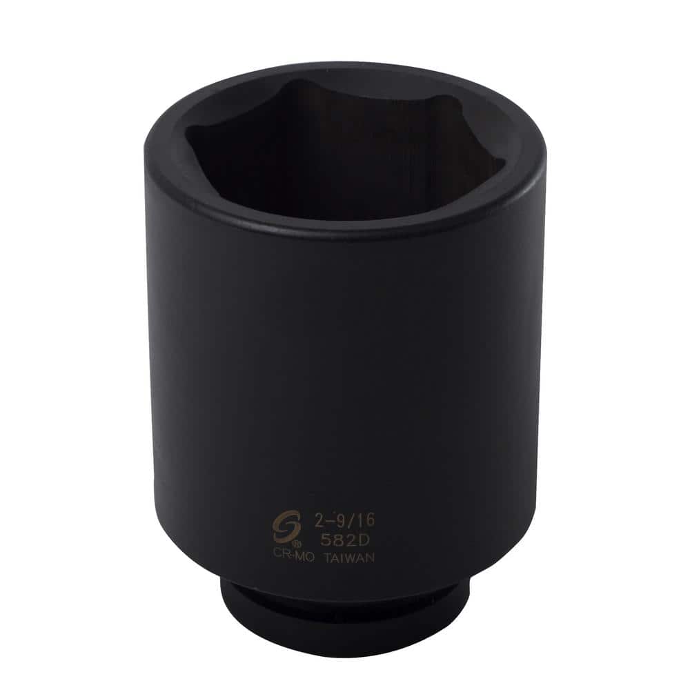 SUNEX TOOLS 1" Drive 6Point Deep Impact Socket 29/16" 582D The Home