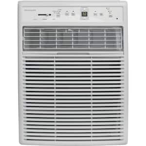 10,000 BTU Window Air Conditioner in White with Electronic Control, Slider/Casement