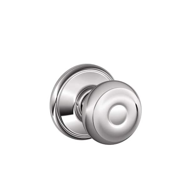 Schlage Georgian Bright Chrome Passage Hall/Closet Door Knob