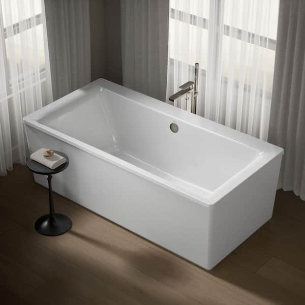 KOHLER Stargaze 72 in. x 36 in. Soaking Bathtub with Center Drain KOHLER Stargaze 72 in. x 36 in. Soaking Bathtub with Center Drain