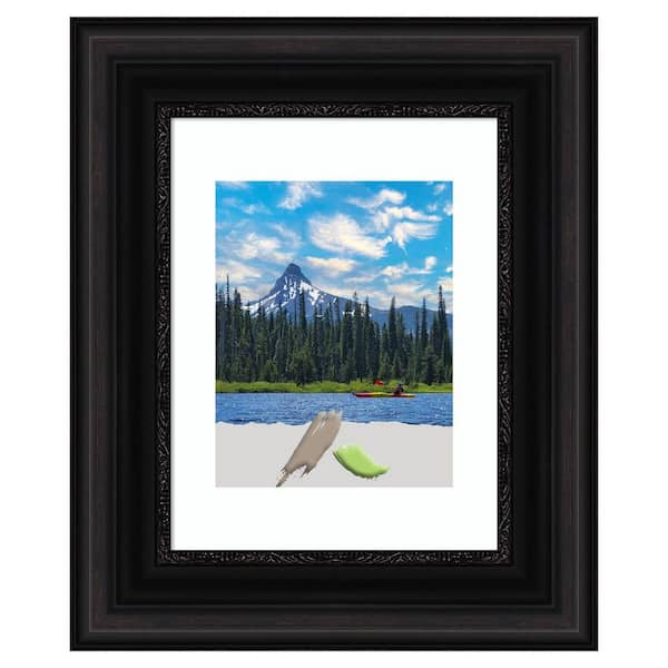 Parlor Black Picture Frame Opening Size 11 x 14 in. (Matted To 8 x 10 in.)