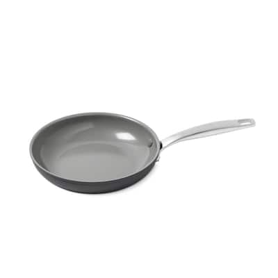 Chatham 8 in. Hard-Anodized Aluminum Ceramic Nonstick Frying Pan in Gray
