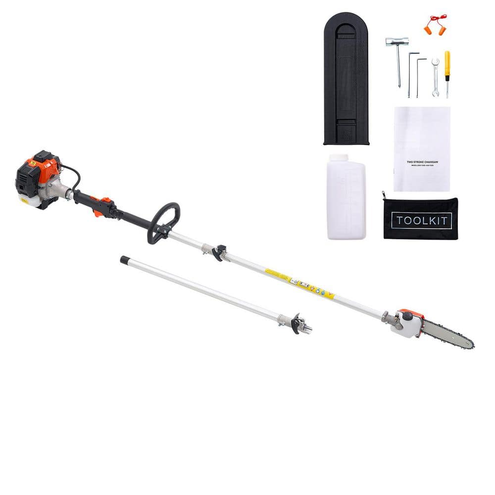 Gas Pole Saw, 25CC 2-Stroke, 8 in. Alloy Steel Blade for Pruning Saw 23 fl.oz. Tank, 6.5-9 ft. Telescopic, Tree Trimming price history on PriceWatchPro