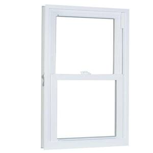 29.75 in. x 65.25 in. 70 Pro Series Low-E Argon Glass Double Hung White Vinyl Replacement Window, Screen Incl