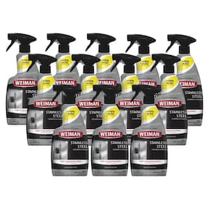 22 oz. Stainless Steel Cleaner and Polish Spray (12-Pack)