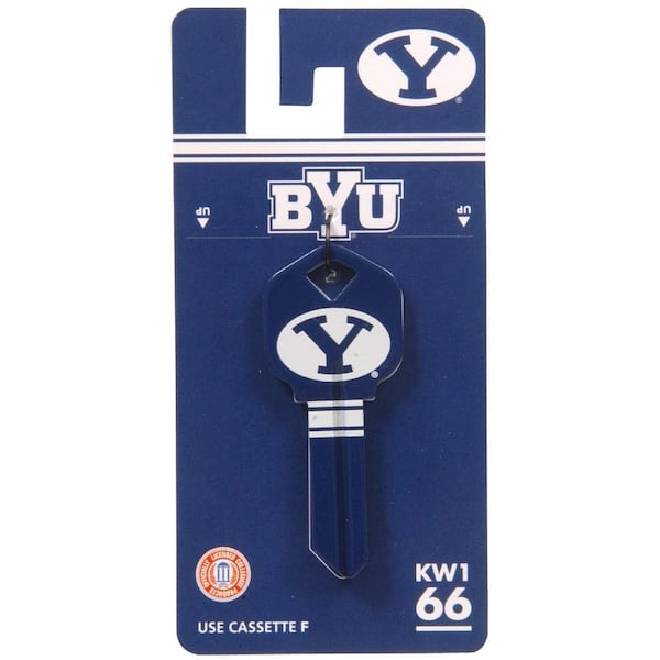 Hillman #66 NCAA BYU Cougars Key Blank