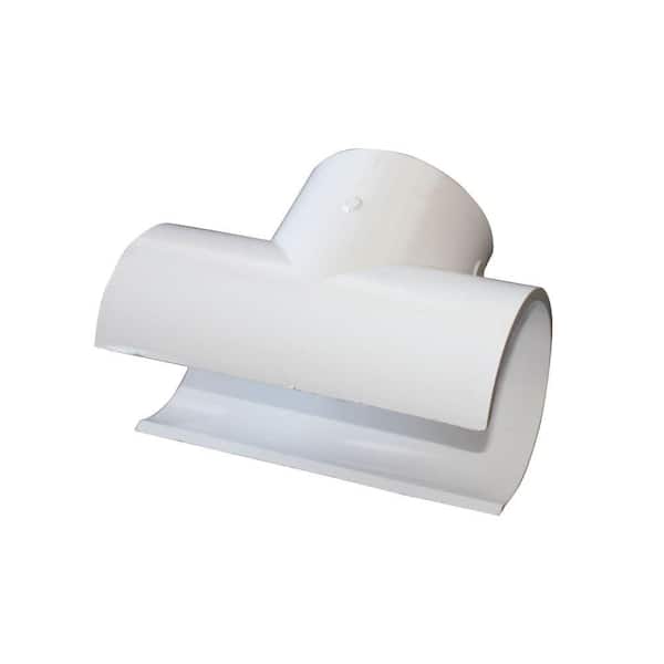 DURA 4 in. x 4 in. Schedule 40 PVC Snap Tee Snap x S
