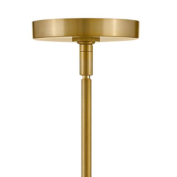 LARK - Izzy 1-Light Lacquered Brass Globe Pendant Light