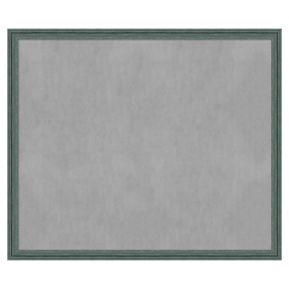 Upcycled Teal Grey 51 in. x 43 in. Framed Magnetic Board price history on PriceWatchPro