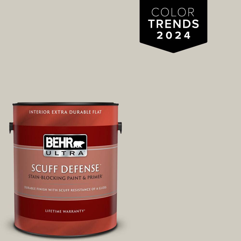 BEHR PRO 1 gal. Designer Collection #DC-003 Blank Canvas Semi-Gloss  Interior Paint PR37001 - The Home Depot
