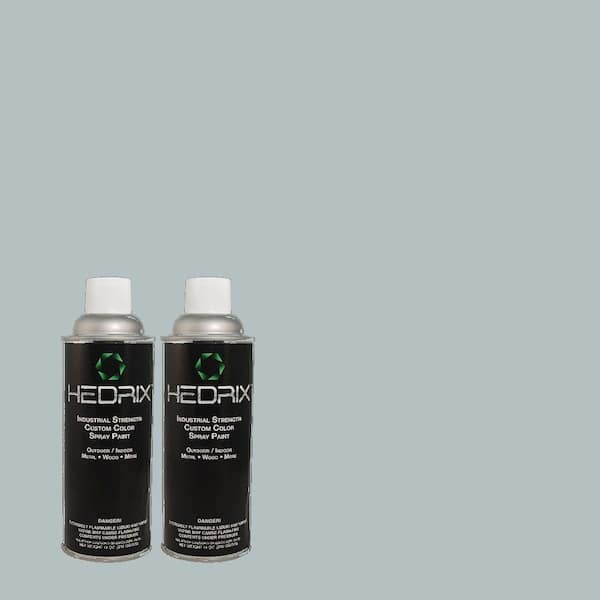 Hedrix 11 oz. Match of PPU13-11 Clear Vista Gloss Custom Spray Paint (2-Pack)