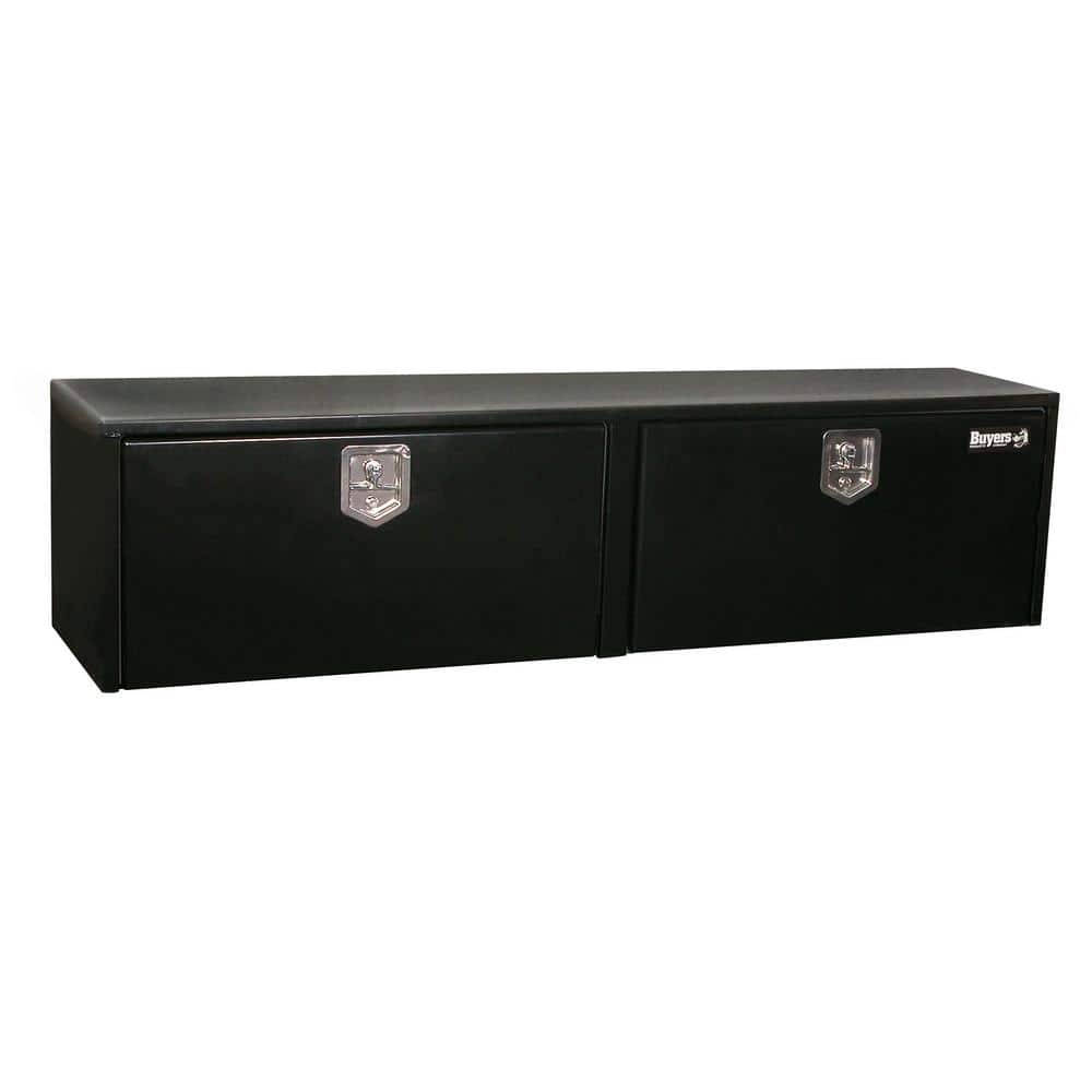 Buyers Products Black Steel Underbody Truck Box w/Stainless Steel Door 18x18x30 Inch 1702703 