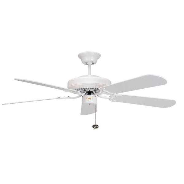 Illumine Non-Light Ceiling Fan White-DISCONTINUED