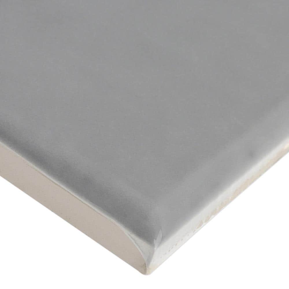Bolton 3'' x 12'' Polished Gray Ceramic Subway Tile
