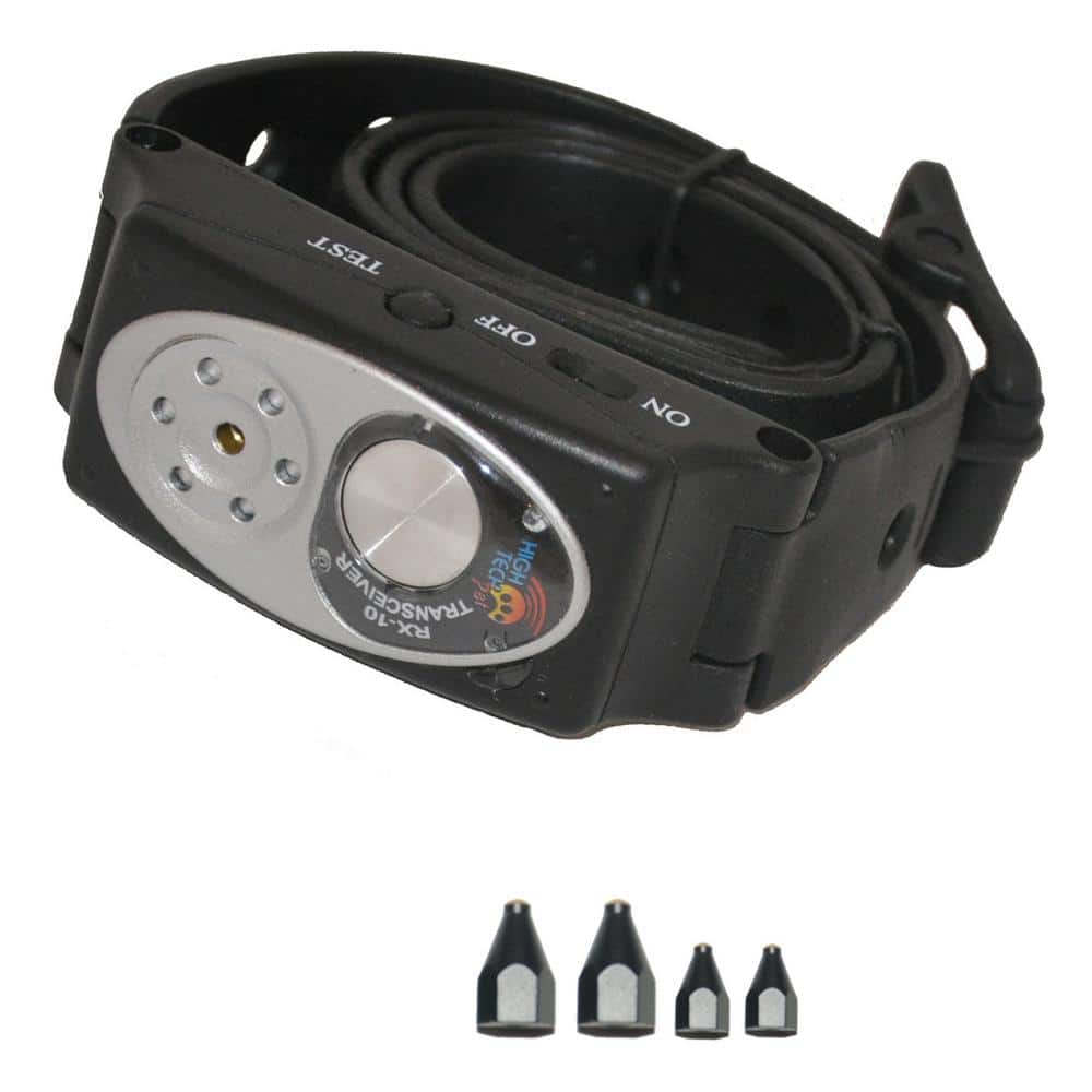 High Tech Pet Humane Contain Rechargeable Multi-Function Radio Collar RX-10  - The Home Depot
