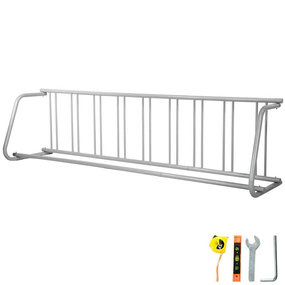 111 in. L 9 Holders Floor Bike Rack All-Steel Grid Bike Rack Single-Side Storage Stand for 9-Bike Garage Street Yard price history on PriceWatchPro