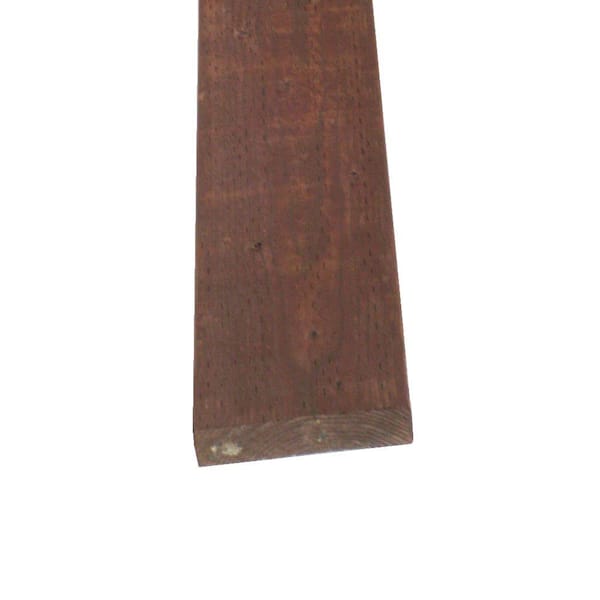 Unbranded Pressure-Treated Lumber DF Brown Stain (Common: 2 in. x 8 in. x 12 ft.; Actual: 1.5 in. x 7.25 in. x 144 in.)