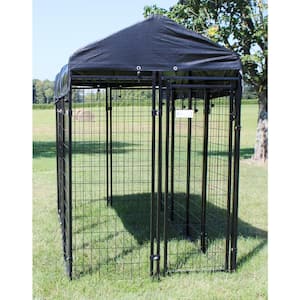 Lakeview Pet Kennel Kit - 4 ft. W x 8 ft. L x 6 ft. H Welded Mesh