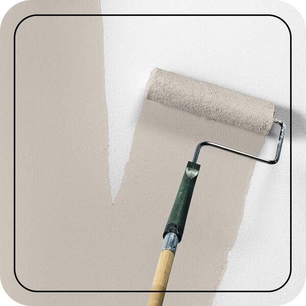 BEHR MARQUEE 5 gal. #N220-2 Ashen Tan Matte Interior Paint