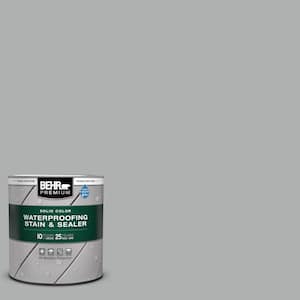 1 qt. #780F-4 Sparrow Solid Color Waterproofing Exterior Wood Stain and Sealer