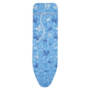 Ironing Board Replacement AirBoard M Cover with Blue Butterflies