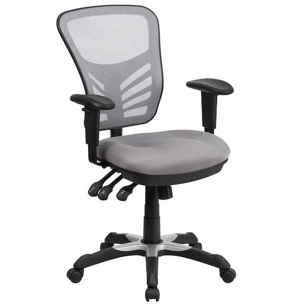 Mid-Back Mesh Computer Chair Black - Belnick