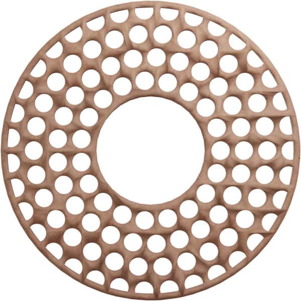 Ekena Millwork 0.375 in. x 7.25 in. x 20 in. Wood Medallion Moulding