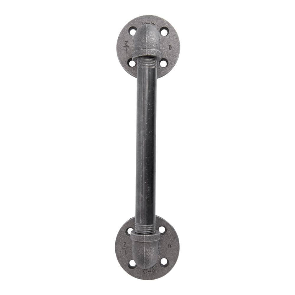 1/2 in. x 12.5 in. L Black Pipe Barn Door Handle Kit price history on PriceWatchPro
