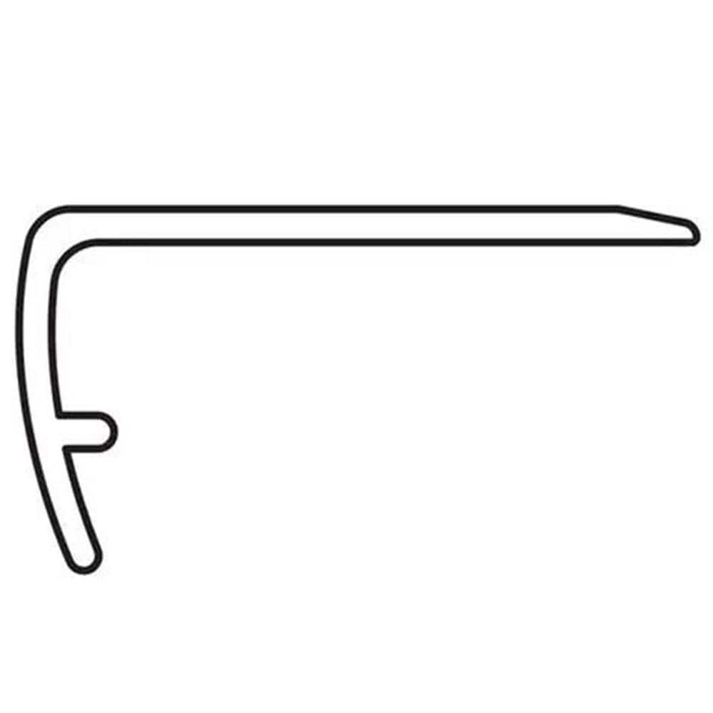 Primavera Cameo 1.16 in. T x 2.07 in. W x 94 in. L Vinyl Overlap Stair Nose Molding price history on PriceWatchPro