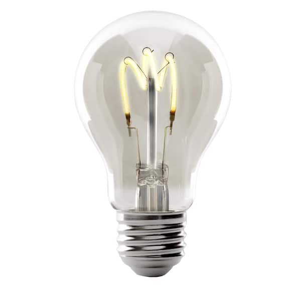 Feit Electric 40-Watt Equivalent A19 Dimmable H Shape Filament Clear Glass E26 Vintage Edison LED Light Bulb, Warm White