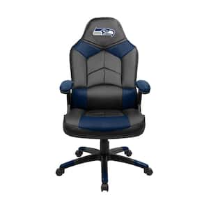 Seattle Seahawks Black PU Oversized Gaming Chair