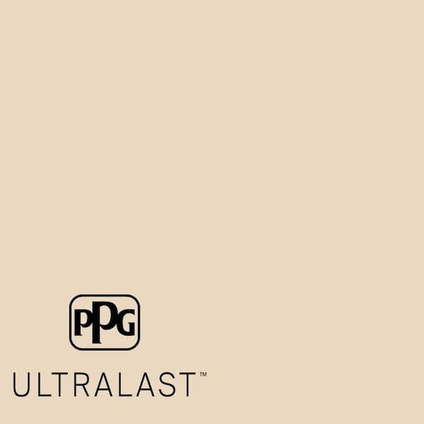 PPG UltraLast 1 qt. PPG1087-3 Antique Parchment Eggshell Interior Paint and Primer