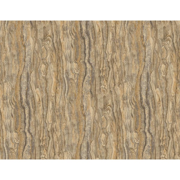 CASA MIA Marble Texture Bronze Paper Non-Pasted Strippable Wallpaper Roll (Cover 60.75 sq. ft.)