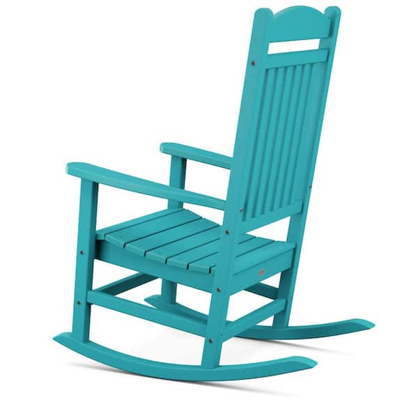 POLYWOOD Grant Park Aruba Plastic Outdoor Rocking Chair R105AR